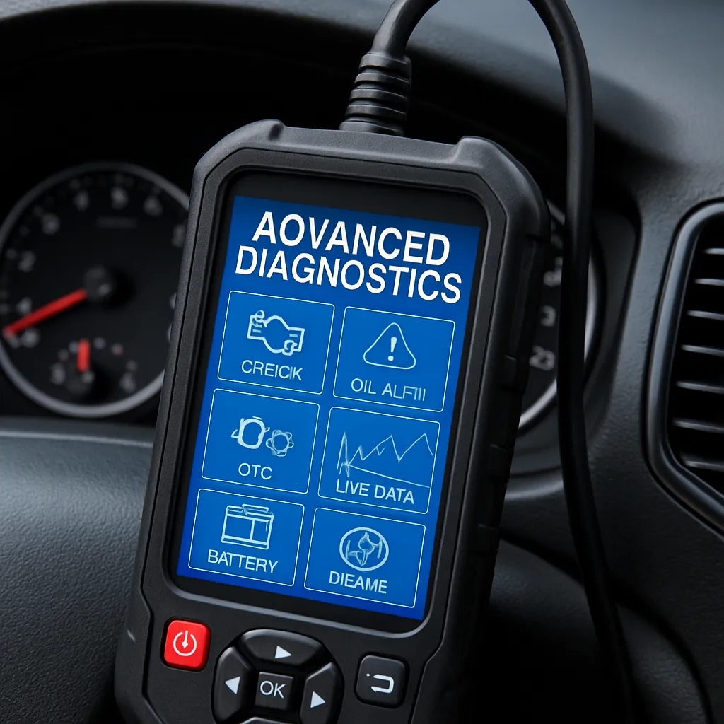 Diagnóstico automotriz avanzado con equipo especializado